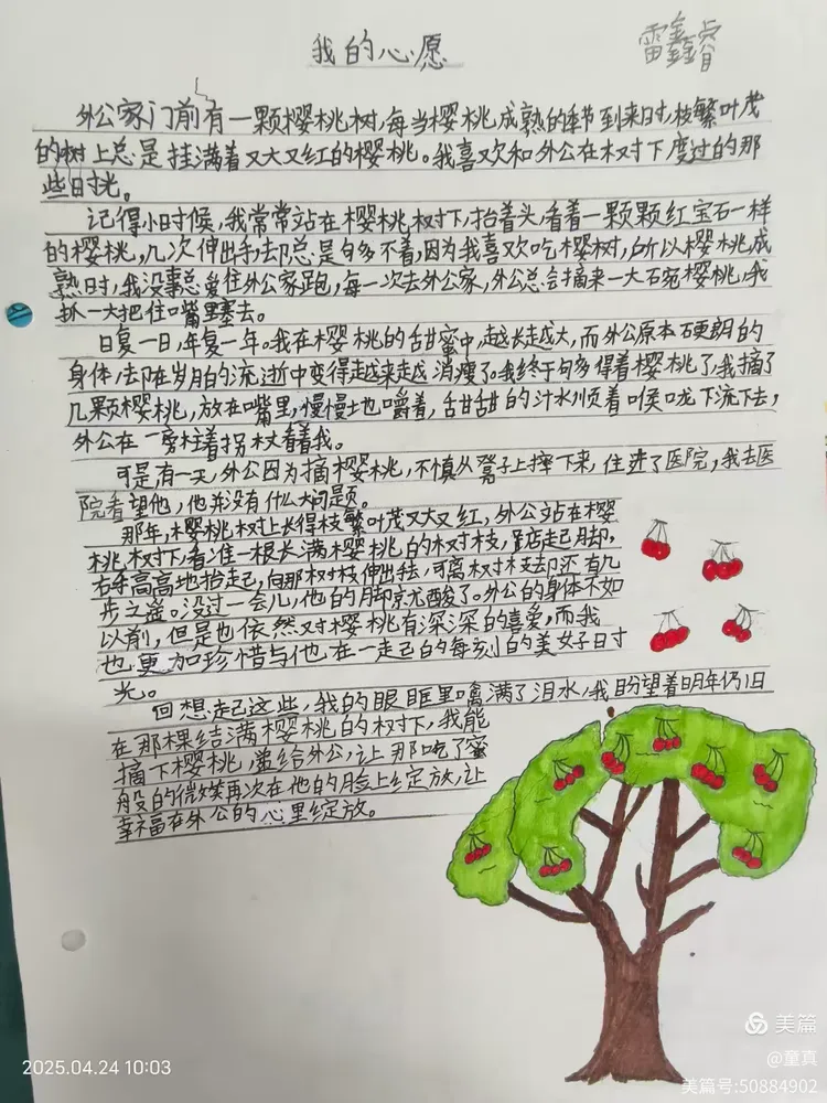 我的心愿